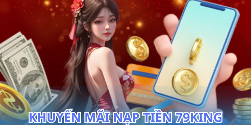 Cách nạp tiền 79King cùng với khuyến mãi siêu khủng